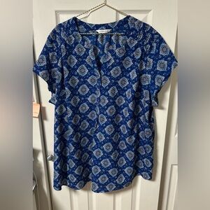 Croft & Barrow light weight 3XL top